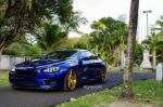 BMW M6 San Marino Blue on Strasse Wheels 2015 года